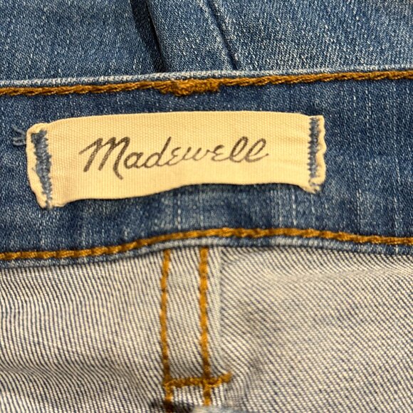 Madewell Cali Demi-Boot Jean Boho Ankle Bronson Wash: Button-Front Sz 25 JO512 - Picture 5 of 16